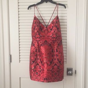 Free People Queen of Hearts Mini Dress